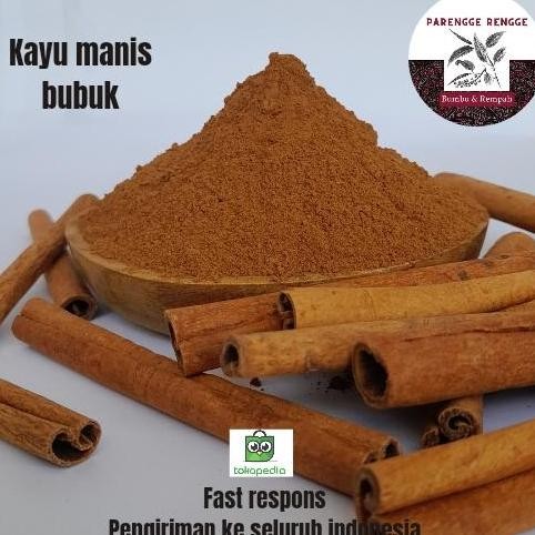 

Diskon! Kayu Manis Bubuk Murni 250G - Pure Cinnamon Powder Natural