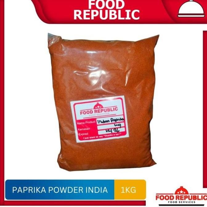 

Diskon! Paprika Bubuk India 1 Kg - Capsicum Powder Import Asli