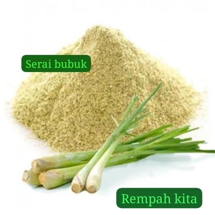 

Diskon! Pure Serai Bubuk 500G Lemon Grass Powder Murni Serai