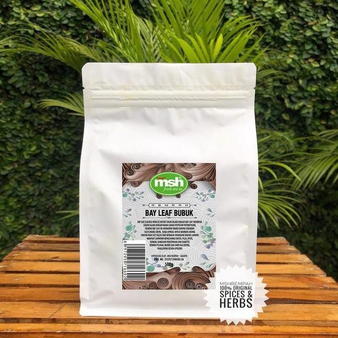 

Diskon! Daun Salam Bubuk 500Gram / Bay Leaf Powder / Bumbu Rempah Kering