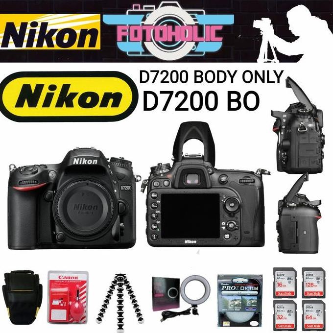 Nikon D7200Bo/Nikon D7200 Body Only/Kamera Nikon D7200