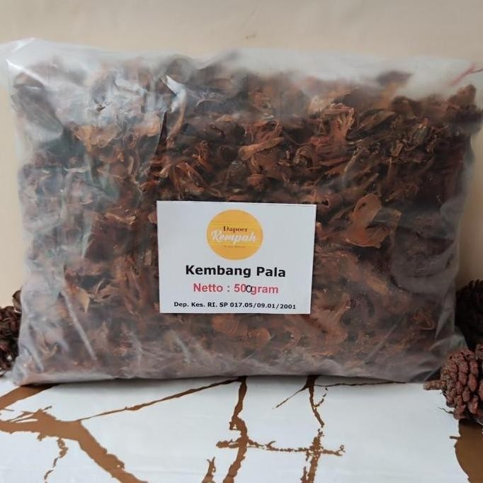 

Diskon! Kembang Pala Utuh 500 Gram Asli Rempah