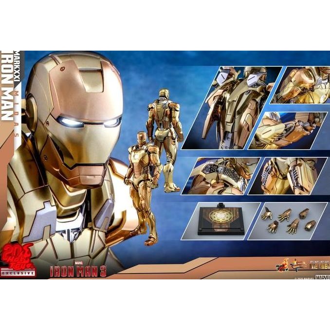 Hot Toys Iron Man Midas Diecast / Ironman Mark XXI Midas MMS 586 D36