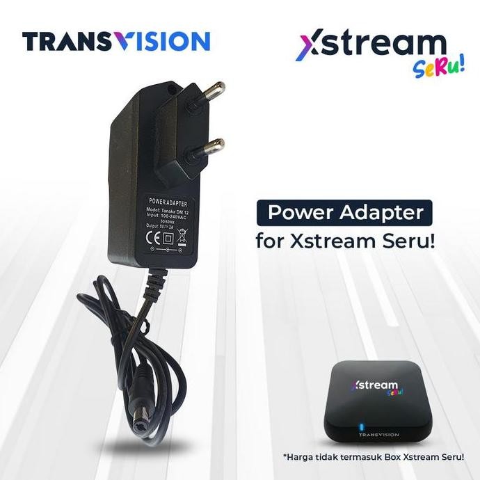 TERBARU - ADAPTOR BOX Transvision for Xstream Seru