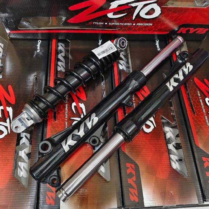 paketan shockbreaker kyb zeto kyb premium depan belakang vario 125 150 vario 110 led beat fi beat es