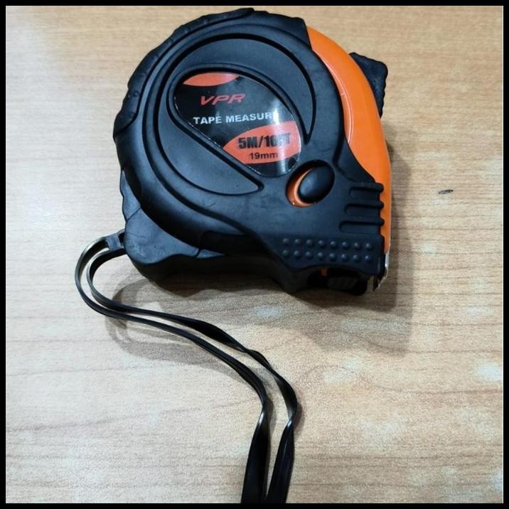 

VPR 5 Meteran Murah VPR 5 Meter / Meteran Tukang Lapis Karet 5Meter