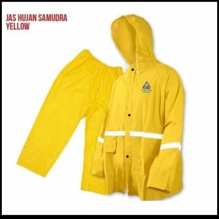 Jas Hujan Gosave Kuning / Jas Hujan Rain Coat Gosave