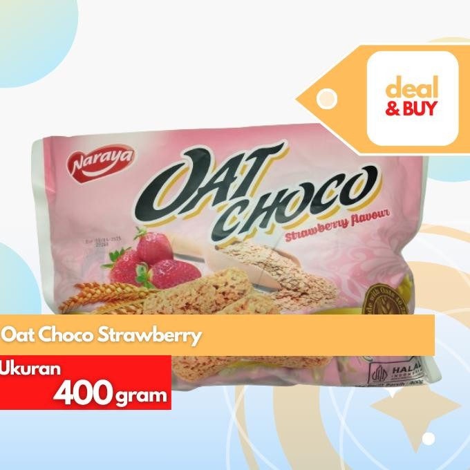 

Naraya Oat Choco Strawberry 400g aSt