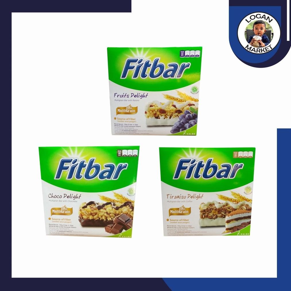 

Fitbar 1Box 1 Box Isi 5Pcs 5 Pcs Choco Coklat Fruits Nuts Tiramisu aSt