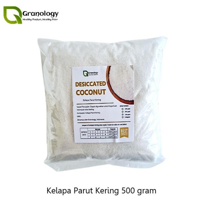 

Kelapa Parut Kering / Dessicated Coconut (500 gram) by Granology aSt