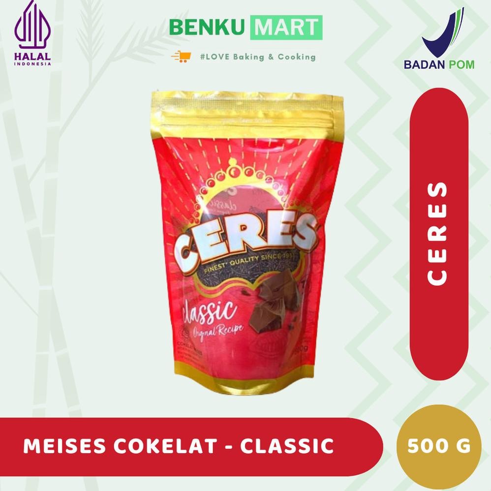 

Ceres Mesis / meses Cokelat Ziplock 500 gram - Classic aSt