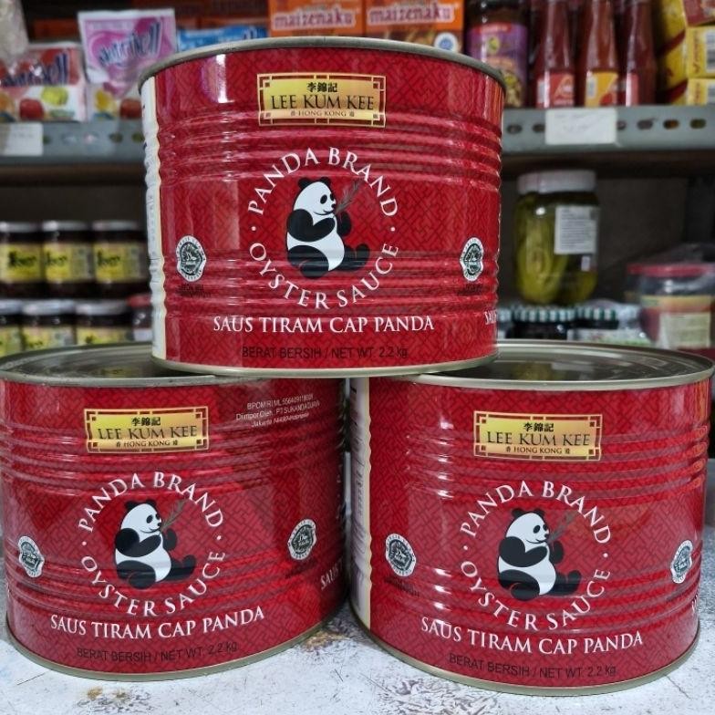 

LKK saus tiram KALENG cap panda / oyster sauce / LEE KUM KEE 2,2 kg / HAO JIU / HAOJIU / Saus Tiram Kaleng Panda / Saus Tiram Premium Lee Kum Kee aSt
