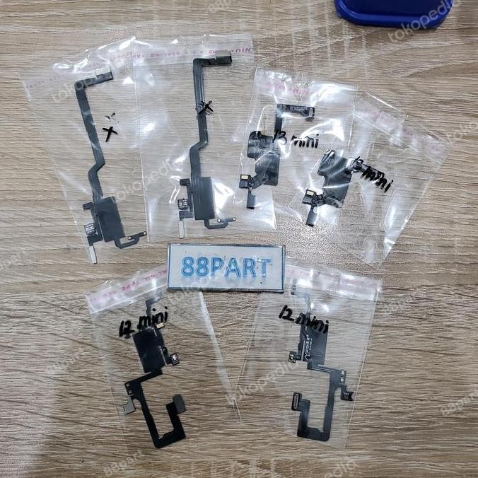 TERBARU - FLEKSIBEL PROXIMITY EARPIECE SPEAKER IPHONE X 12 MINI 13 MINI