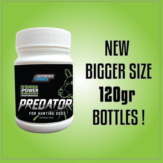 Vitamin Penambah Stamina anjing PREDATOR by Aesthetics Formula