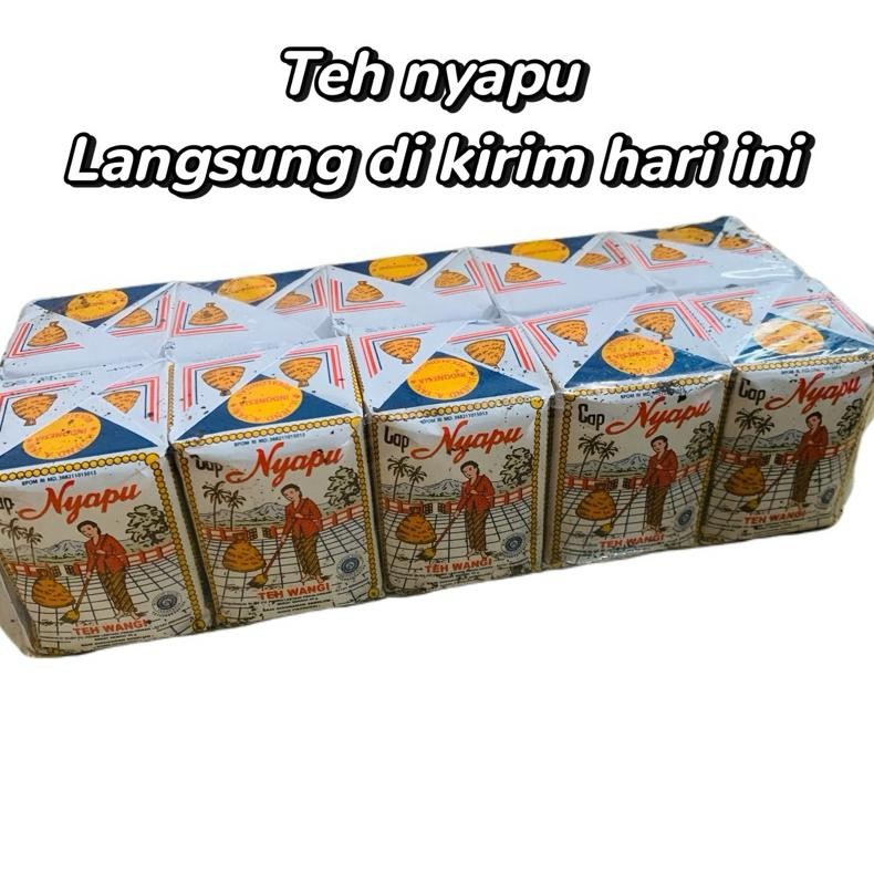 

Teh nyapu 1pak isi 10pcs/40gram aSt