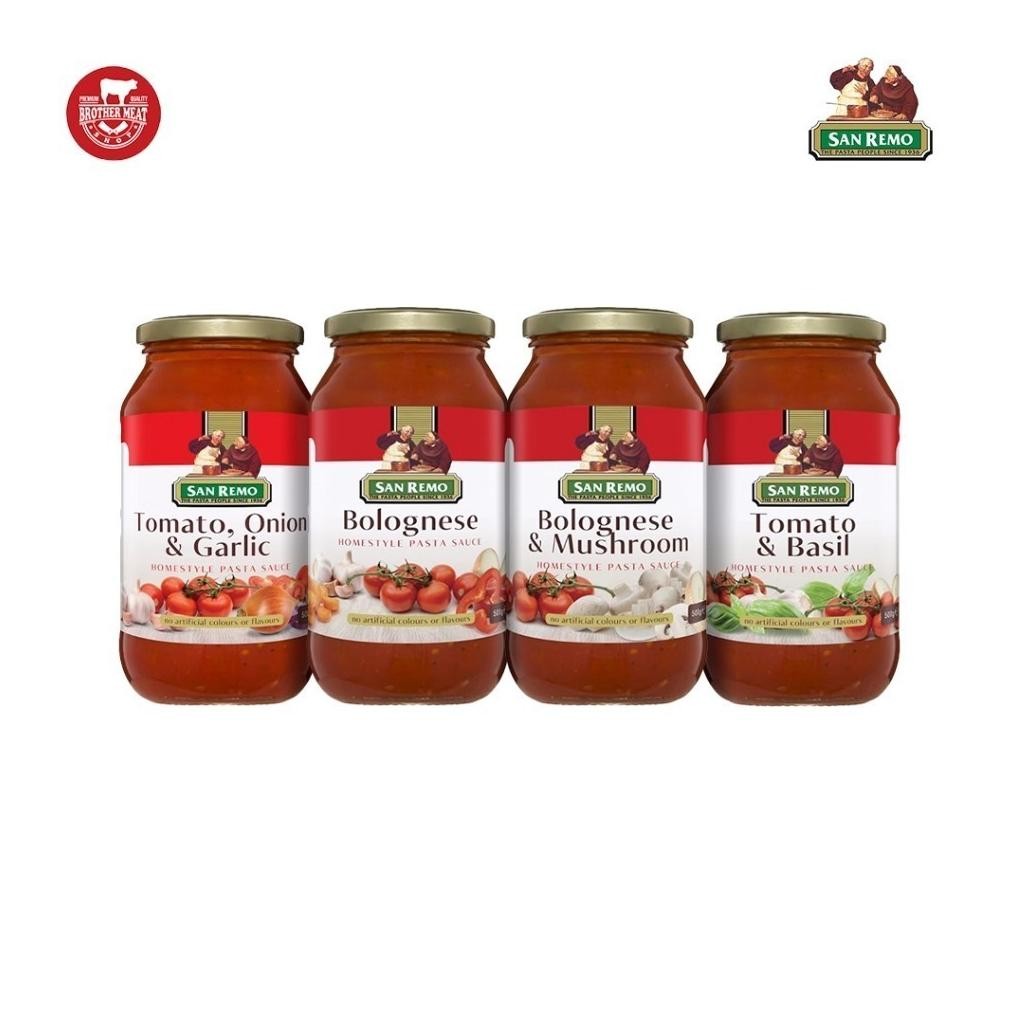 

San Remo Pasta Sauce 500gr - Brothermeatshop aSt