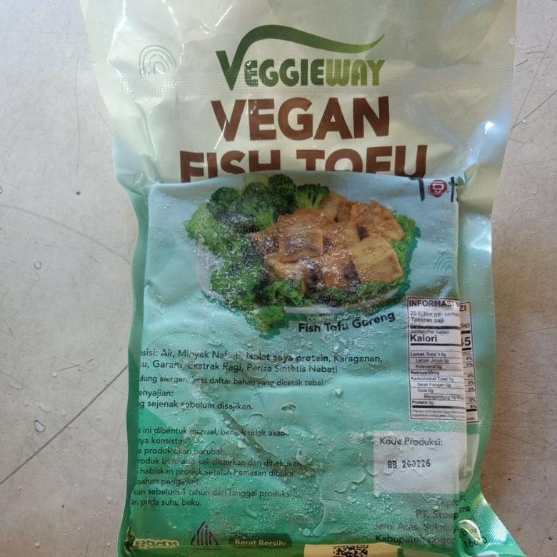 

vegetarian veggie way qq tofu/fish tofu/yi tou fu/ikan tahu vegan aSt