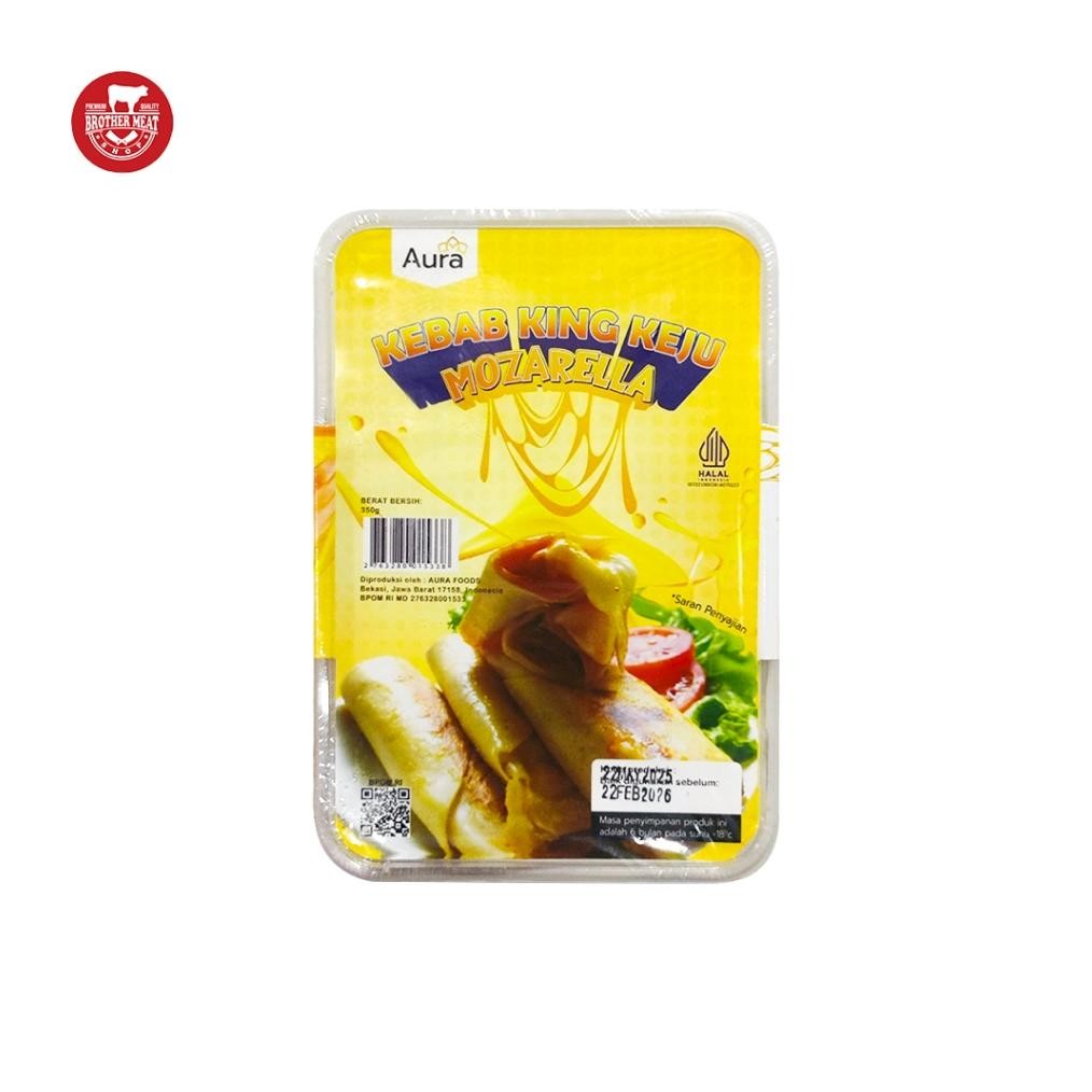 

Kebab King Keju Mozzarella 350gr / Kebab Sedang - Brothermeatshop aSt
