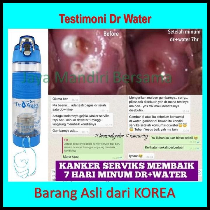 Terbaru Botol Minum Kesehatan Dr+Water Alkastone Anti Diabetes Dan Anti Kanker