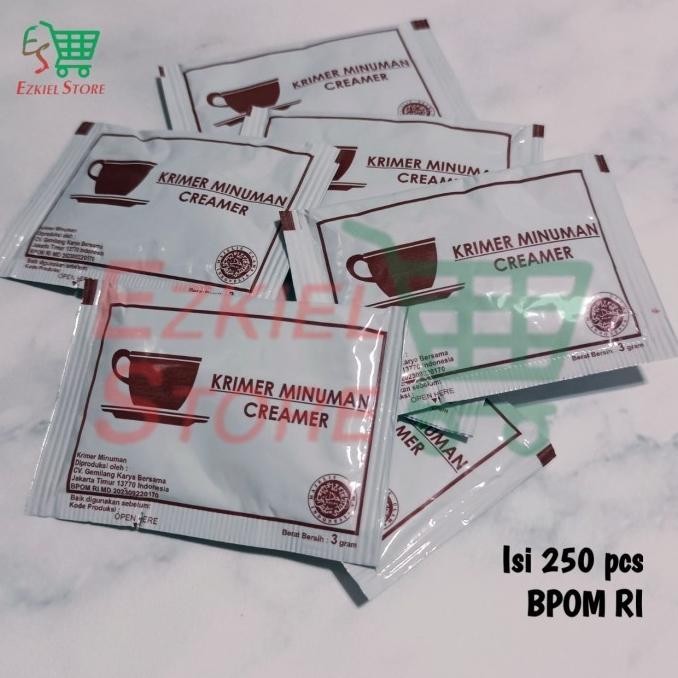 

Creamer Sachet | Krimer Non Dairy Isi 250 Pcs aSt