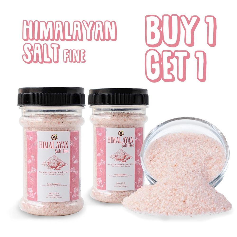 

Buy 1 Get 1 Himalayan Salt Fine ( Botol ) 150 gr aSt