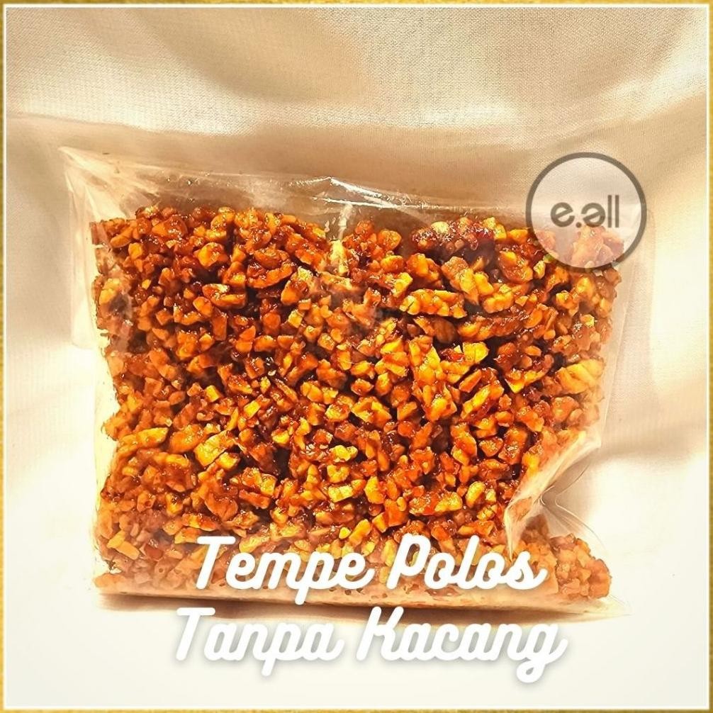 

[PO] Tempe Balado Pedas Manis Polos Tanpa Kacang 200gr - cemilan instan enak original asli aSt
