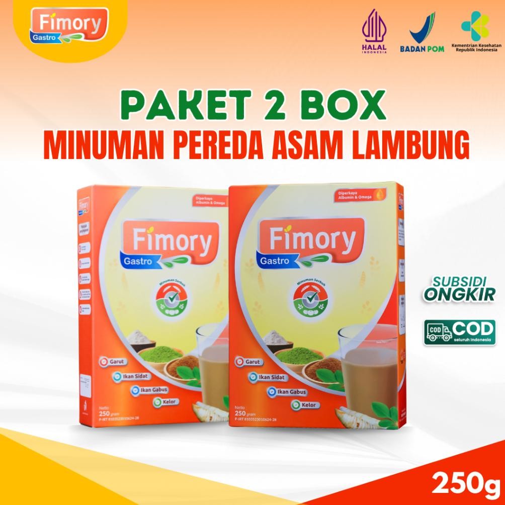 

Fimory Gastro Paket 2 Box - Minuman Pereda Mual Asam Lambung aSt
