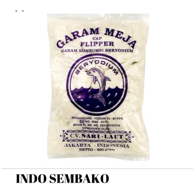 

Garam Meja Flipper isi 10 / Garam Meja Halus isi 10 pak / Garam Halus / Garam Dapur / Garem Meja aSt