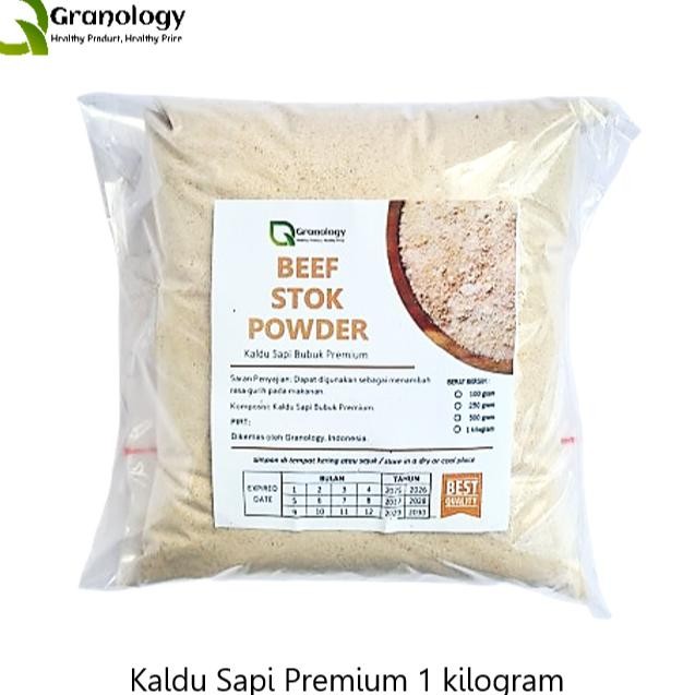 

Kaldu Sapi Non Msg Beef Sto 1 Kilogram By Granology