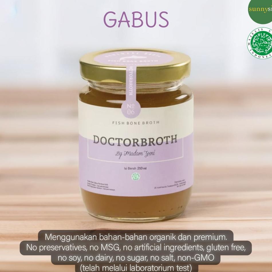 

Fish Bone Broth Kaldu Tulang Doctor Broth Kaldu Ikan Gabus