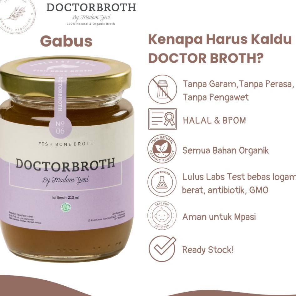 

Doctor Broth Ikan Gabus Bone Broth Kaldu Tulang Kaldu Ikan Gabus