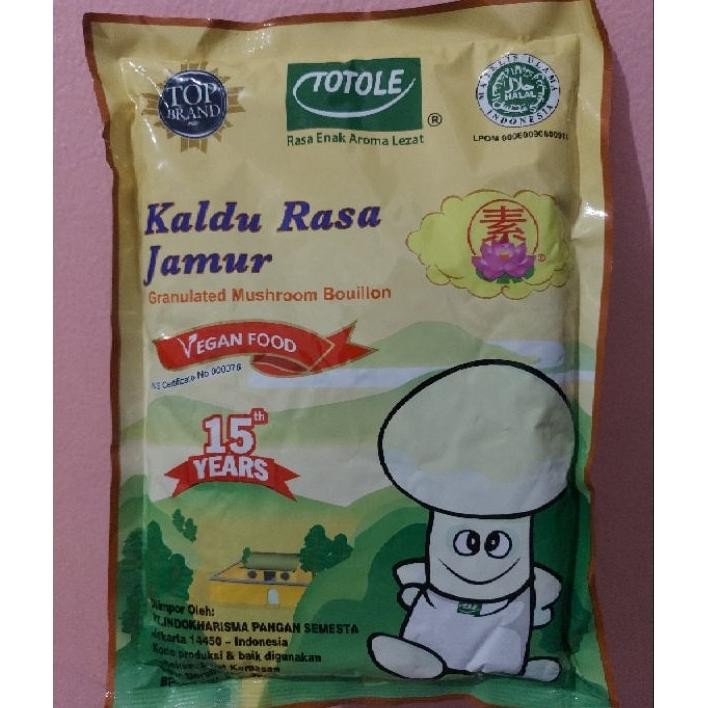 

Totole Kaldu Jamur 400Gram Halal 1Dus 20Pcs