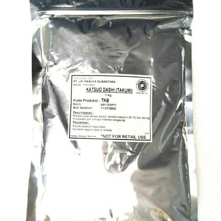 

Katsuo Dashi Takumi Dashi Halal Kaldu Ikan Hondashi 1 Kg