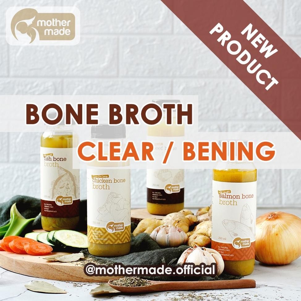 

Clear Bone Broth Kaldu Bening 2X250Ml