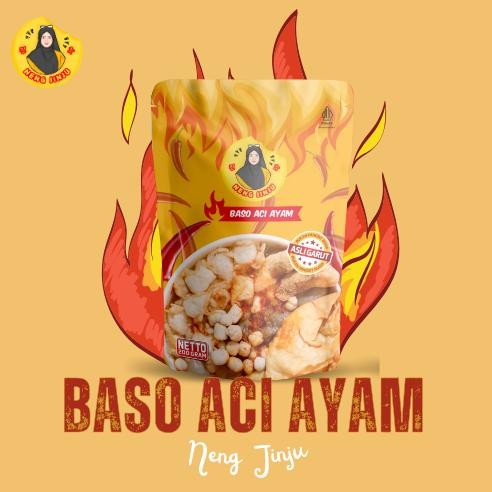 

Baso Aci Ayam Neng Jinju Pedas Halal 200gr aSt