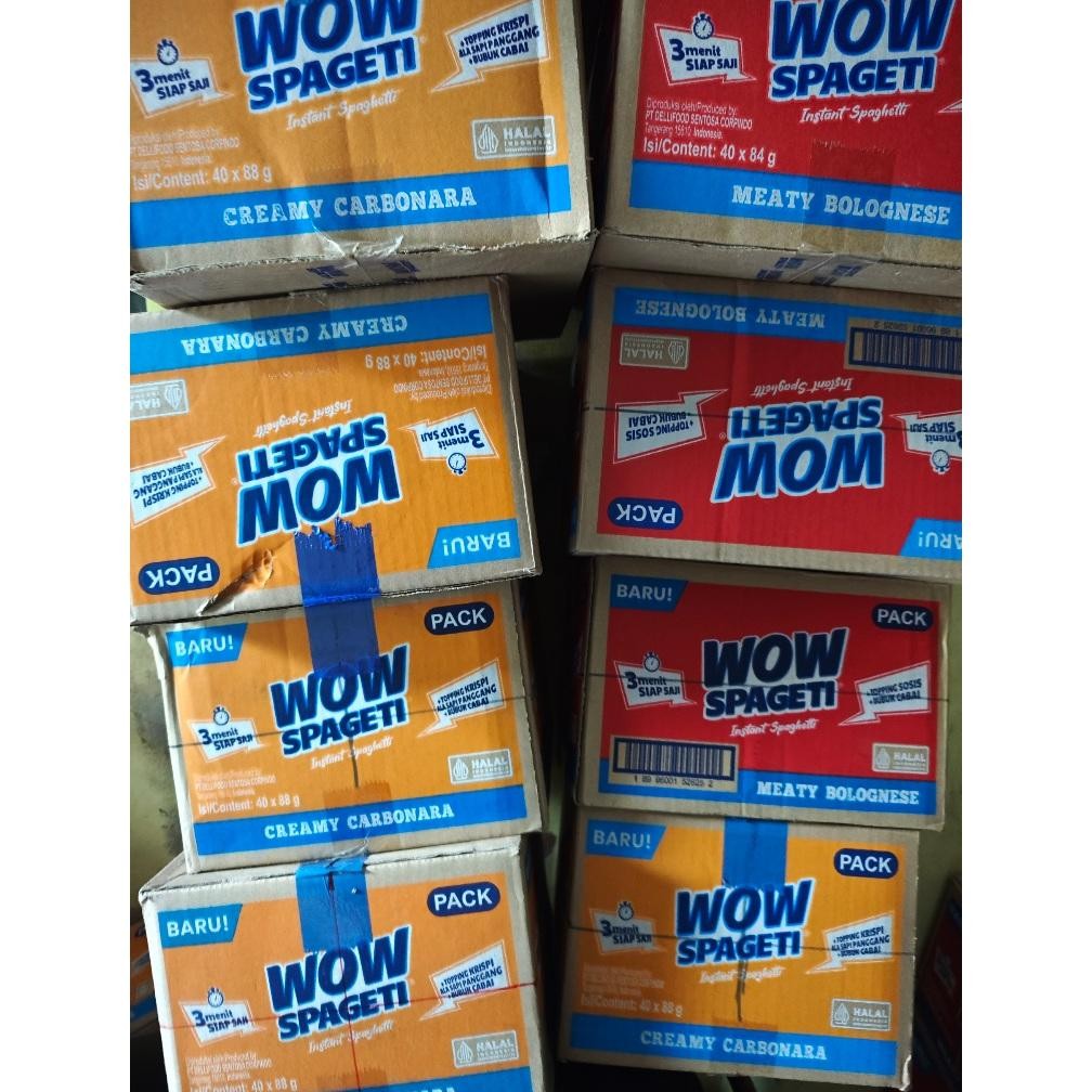 

(DUS) WOW Spageti Pasta Spaghetti Instan isi 40 pcs aSt