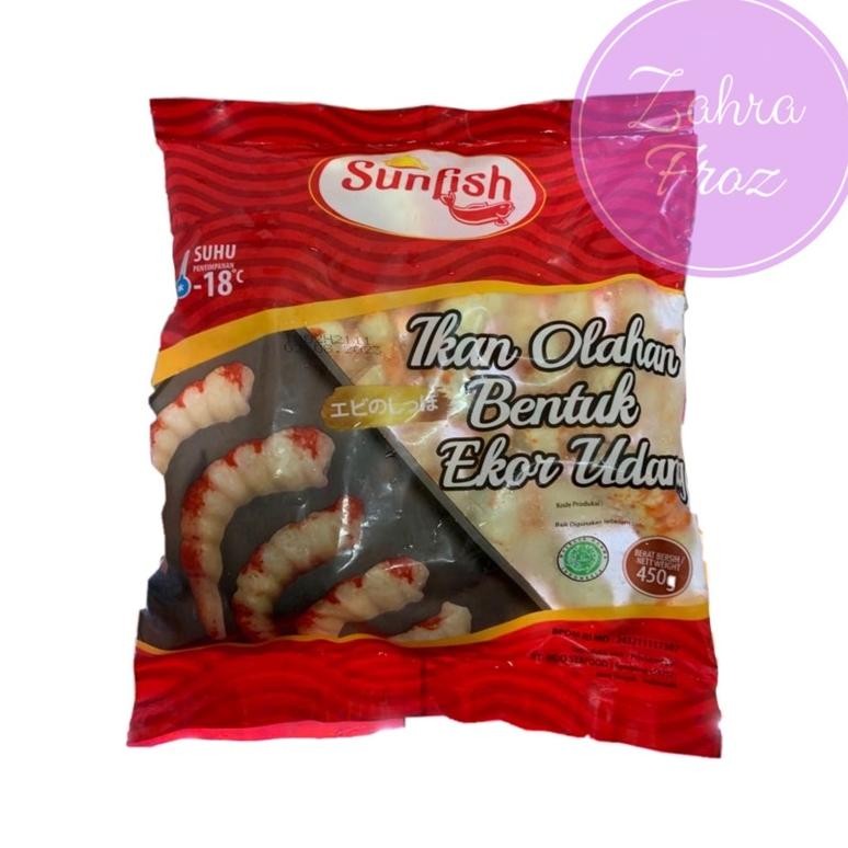 

Sunfish Ikan Olahan Bentuk Ekor Udang 500 GR aSt