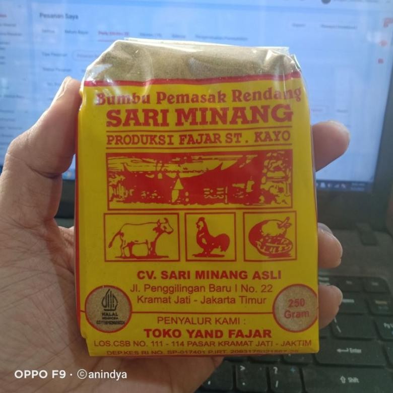 

sari Minang rendang sari Minang gulai bumbu rendang sari Minang bumbu gulai kambing sari Minang 1kg aSt