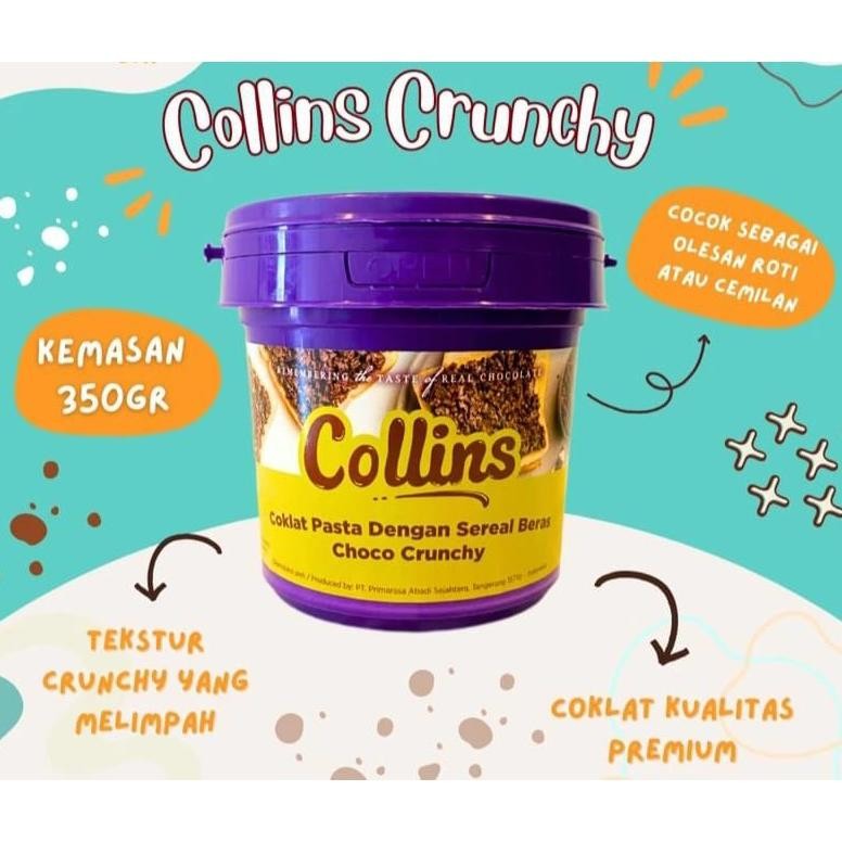 

Collins Choco Crunchy 350gr - KEMASAN PABRIK aSt