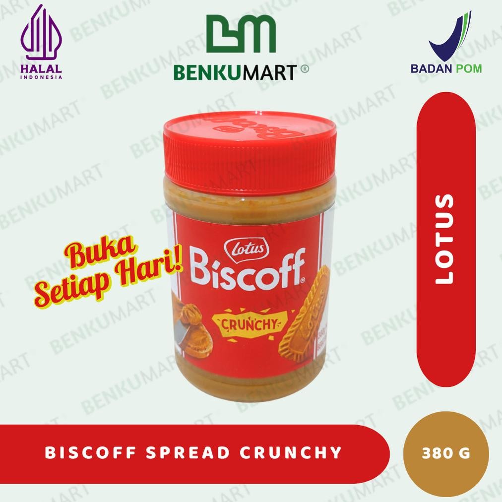 

Lotus biscoff spread crunchy 380 gr aSt