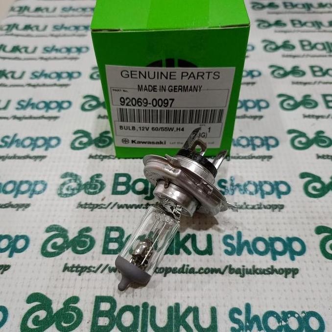 TERBARU - BOHLAM LAMPU DEPAN H4 Bulb 12v 60 55w KAWASAKI W175 W 175 ORIGINAL