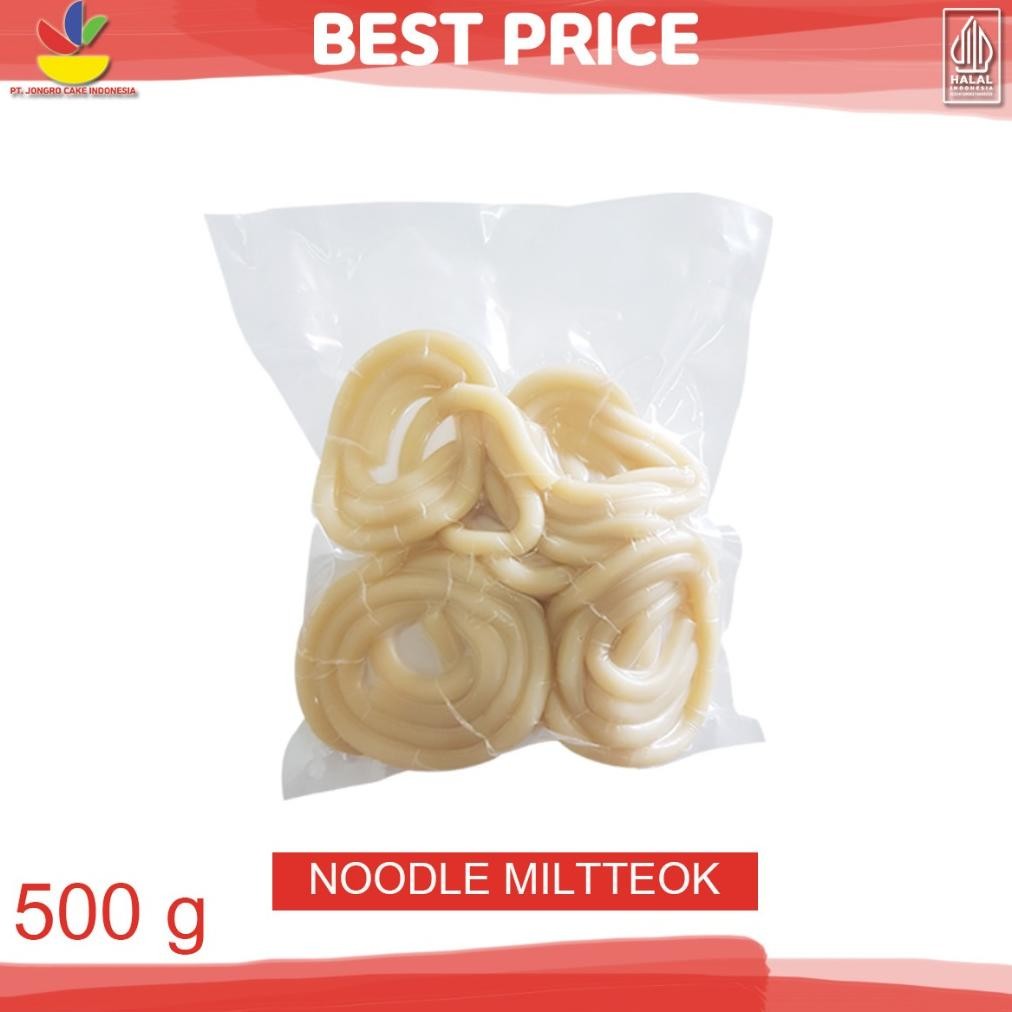 

NOODLETTEOK/MILTTEOK/TOKPOKI HALAL - 500g JONGRO CAKE aSt