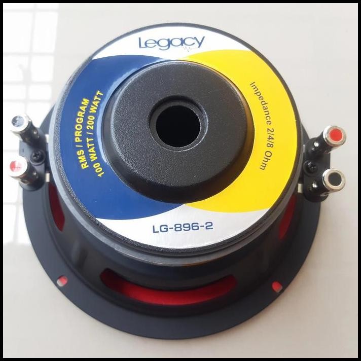 Original LEGACY 896 SPEAKER 8 INCH SUBWOOFER LEGACY LG 896 200watt ORI