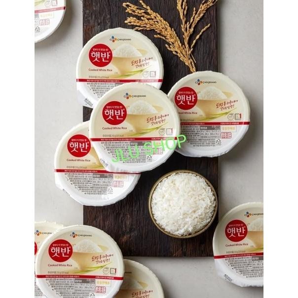 

NASI PUTIH KOREA / HETBAHN COOKED WHITE RICE / CJ FOOD/ NASI PUTIH INSTANT aSt