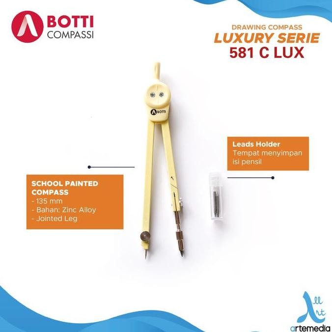

NEW Botti Design Compass Luxury 581C Series Set Jangka