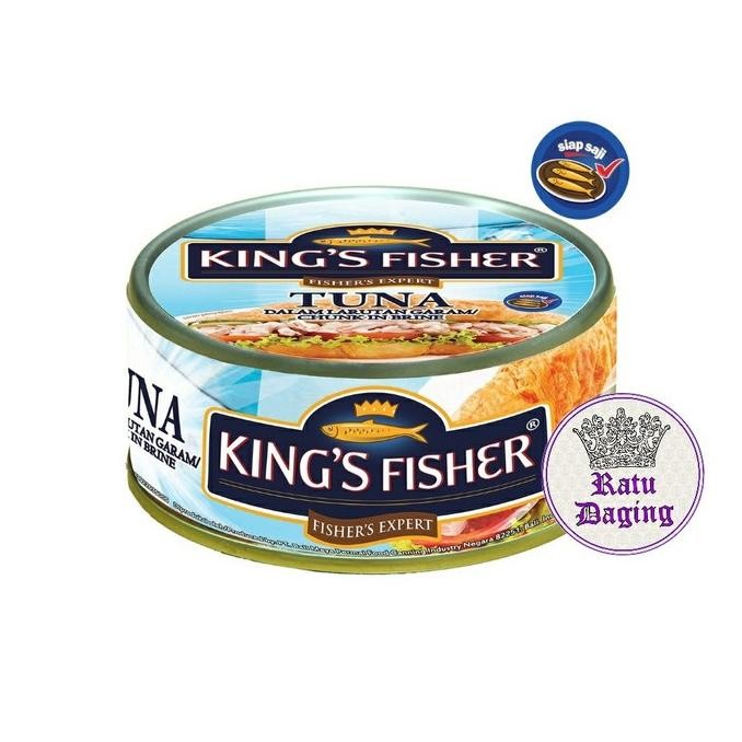 

King's Fisher Tuna Kaleng Dalam Larutan Air Garam aSt