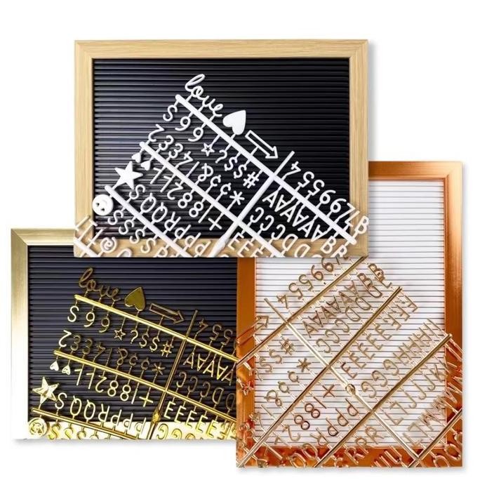

TERMURAH - Scoop Papan Huruf / Letter Board Gold 32x23cm 62100501