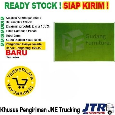 

TERMURAH - Papan Pin Board / Soft Board SAKANA Bludru 90x120 cm