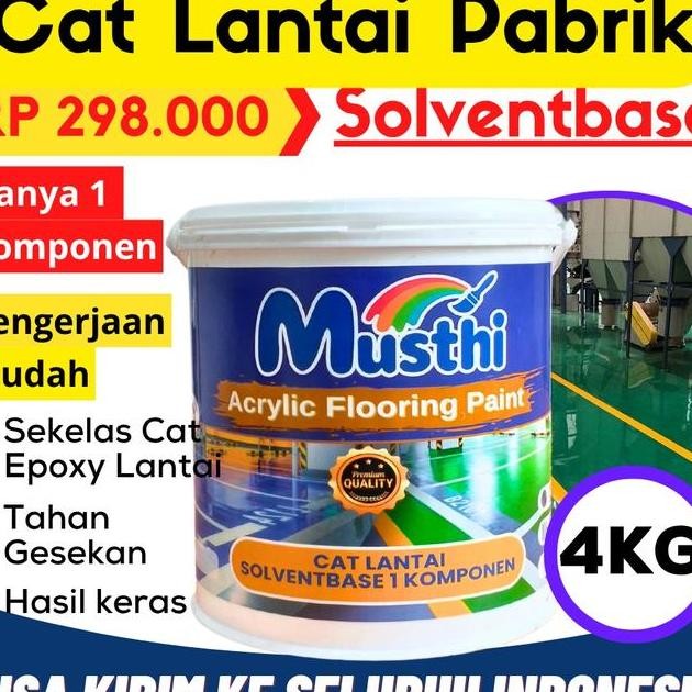 Cat Lantai Pak Cat Lantai Gudang Soentbase Sekelas Epoxy 5Kg