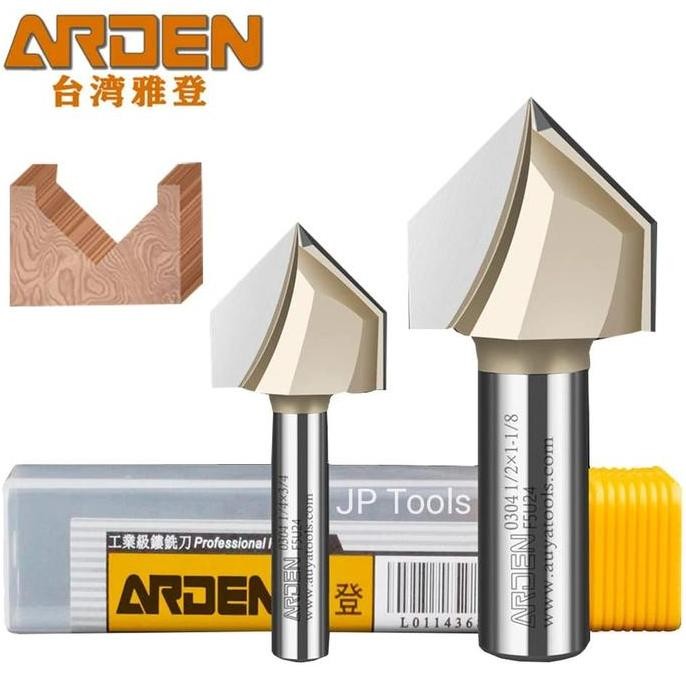 Arden Mata Router V Groove / Mata Profil V